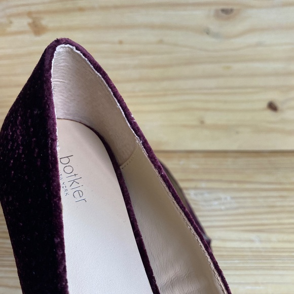 BOTIKER Purple/Maroon Suede Flats - Picture 6 of 8